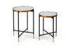 Mirror Side Tables - Set of 2