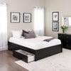 Queen Select 4-Post Platform Bed with 2 Drawers