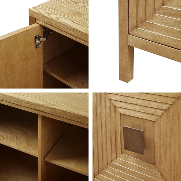 Paige 2-Door Accent Cabinet with Adjustable Shelves by Madison Park - Gifts for You 'n Me