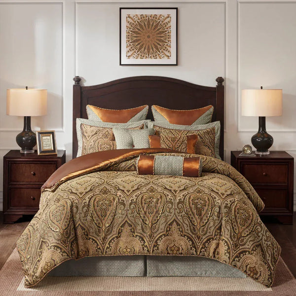 Canovia Springs Jacquard Comforter Set - Gifts for You 'n Me
