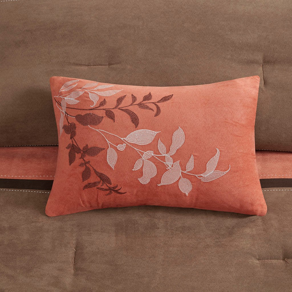 Palisades 7 Piece Faux Suede Comforter Set by Madison Park