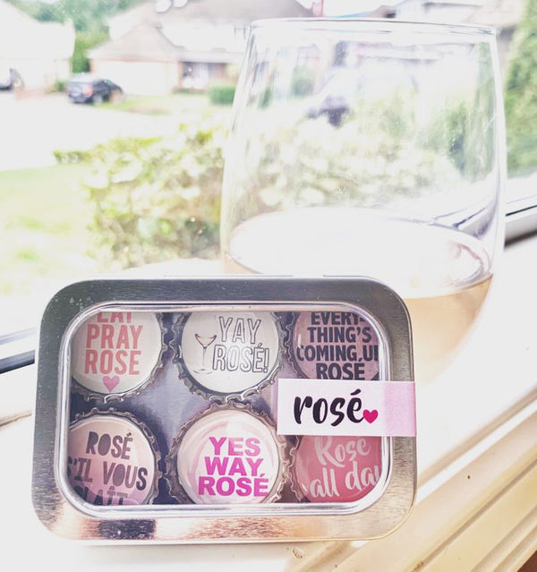 Rosé Magnets - Set of 6