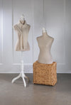 Linen & Burlap Mannequin Body Forms (Tabletop/Fiberglass)