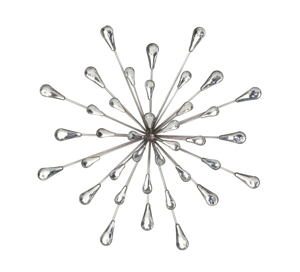 Silver Starburst Wall Art - Gifts for You 'n Me