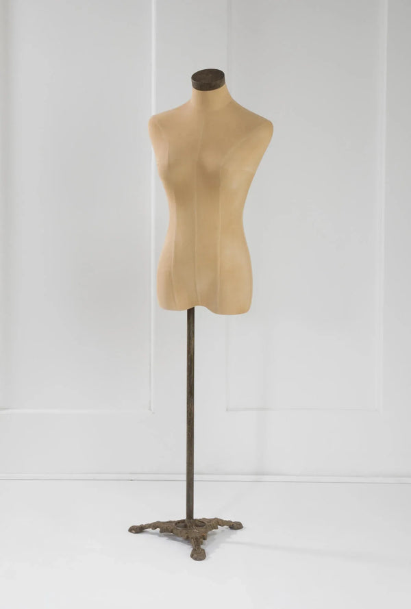 Antiqued Floor Body Form - Female Mannequin - Gifts for You 'n Me