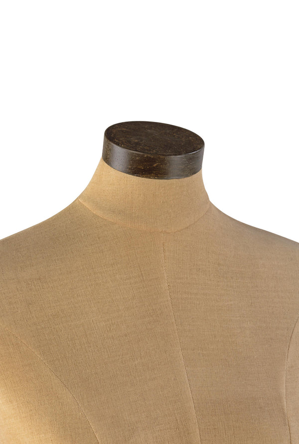 Antiqued Female Mannequin w/ 3 Shelves