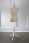 Linen & Burlap Mannequin Body Forms (Floor/Fiberglass)