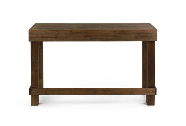 Small Natural Console Table