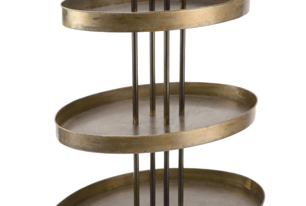 6 Tier Oval Display Tower Shelf - Gifts for You 'n Me