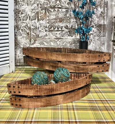Set Of 2 Boat Shaped Bowls
