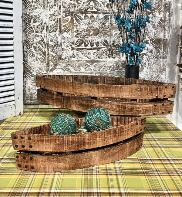 Set Of 2 Boat Shaped Bowls - Gifts for You 'n Me