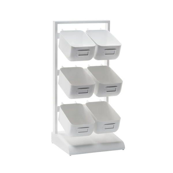 6 Metal Bin Tabletop Display - Gifts for You 'n Me