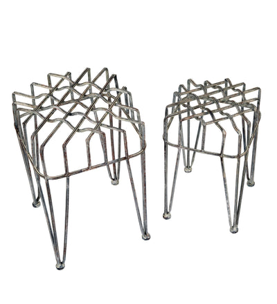 Metal Plant Stands (set of 2)