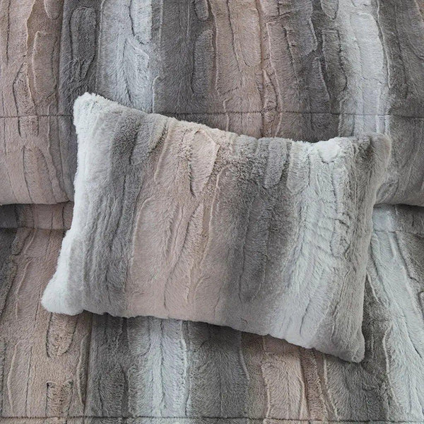 Zuri Faux Fur Comforter Set by Madison Park - Gifts for You 'n Me