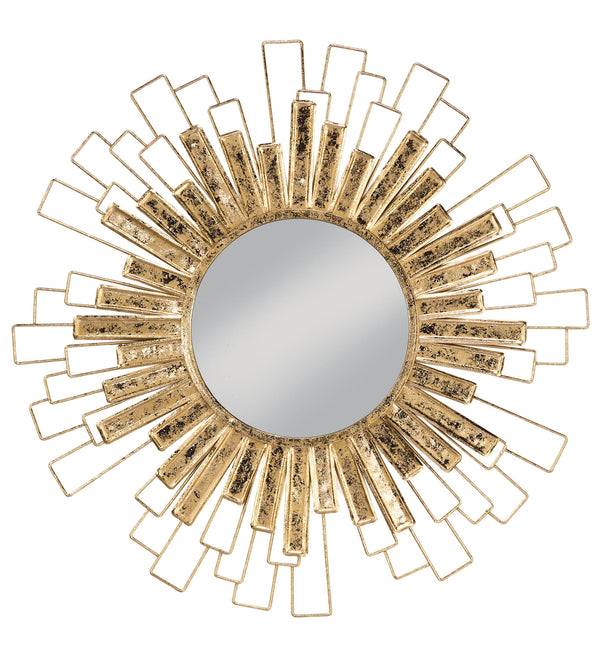 Gold Foil Sunburst Wall Mirror - Gifts for You 'n Me