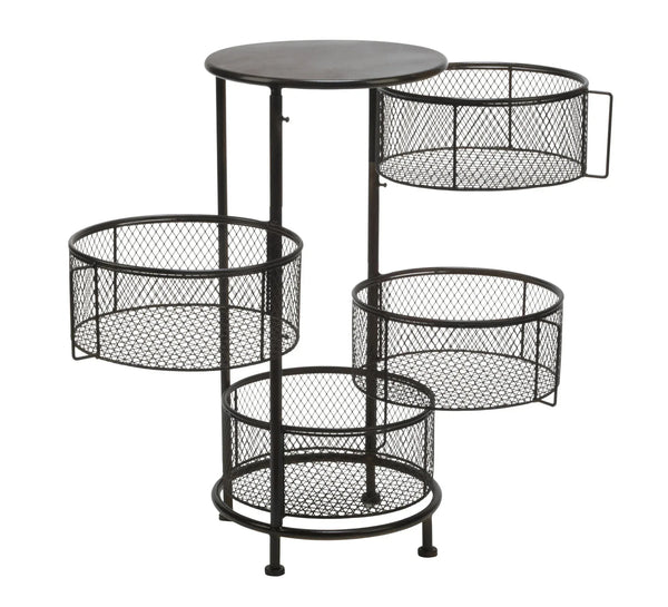 4 Bin Mesh Swivel Drawer Display - Gifts for You 'n Me