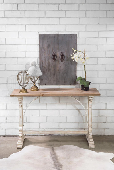 French Country Console Table