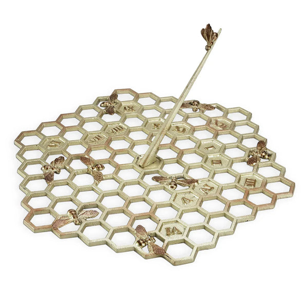 Honeycomb and Bee Sundial - Gifts for You 'n Me