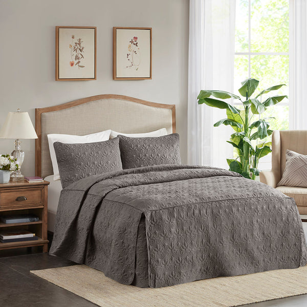 Quebec 3 Piece Fitted Bedspread Set by Madison Park - Gifts for You 'n Me