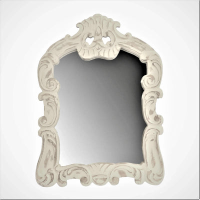 Royal Orleans Hand-Carved Wood Vanity Wall Mirror