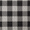 Check Oversized Quilt Mini Set - Gray