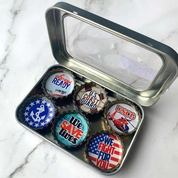 Coast Guard Magnets - Set of 6 - Gifts for You 'n Me