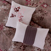 Andria 10 Piece Queen Size Comforter And Coverlet Set , Brown And Pink