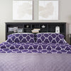 Prepac Manhattan Wooden King Bookcase Platform Storage Bed in Black