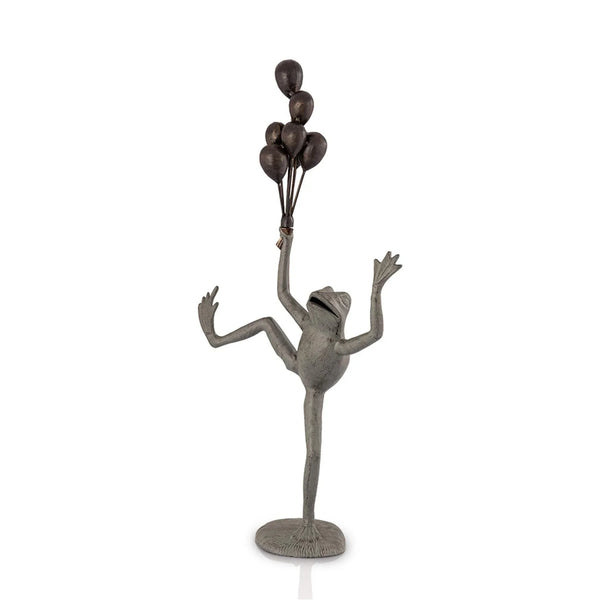 Balloon Seller Frog Garden Sculpture - Gifts for You 'n Me