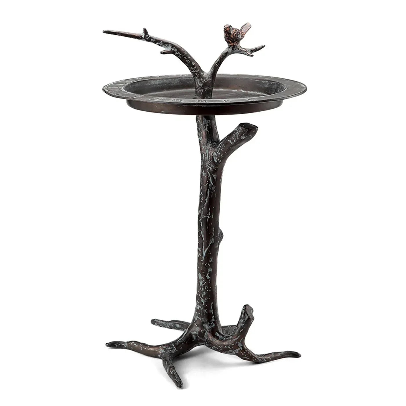 Bird & Twig Sundial/Birdbath - Gifts for You 'n Me