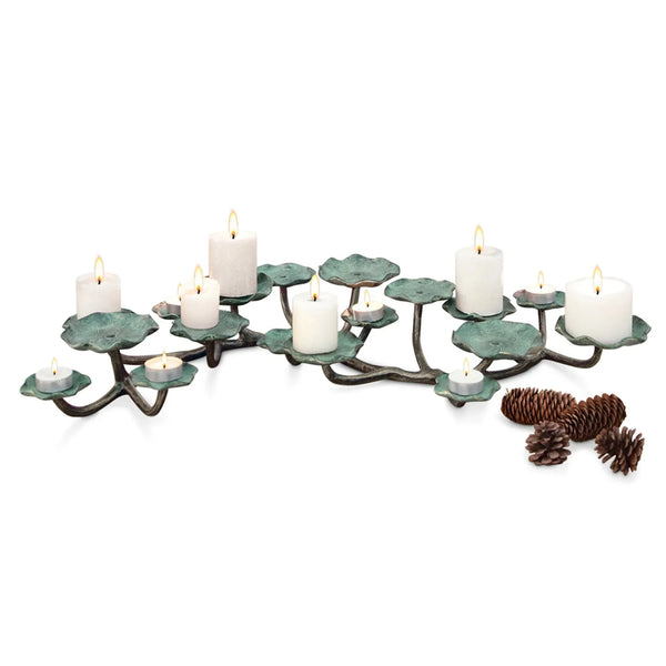 Blossom Pillar Candelabra - Gifts for You 'n Me