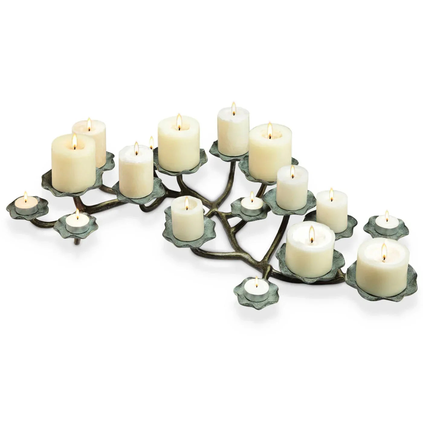 Blossom Pillar Candelabra - Gifts for You 'n Me