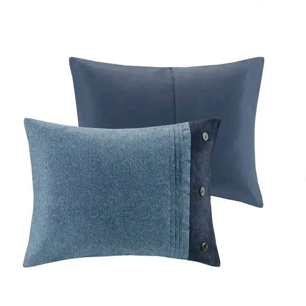 Boone 7 Piece Faux Suede Comforter Set by Madison Park - Gifts for You 'n Me