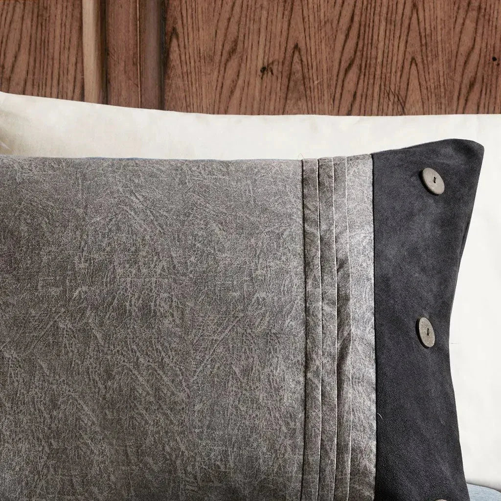 Boone 7 Piece Faux Suede Comforter Set by Madison Park - Gifts for You 'n Me