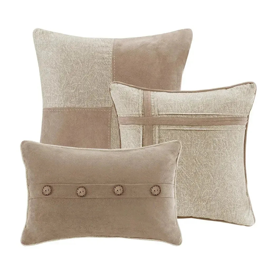 Boone 7 Piece Faux Suede Comforter Set by Madison Park - Gifts for You 'n Me