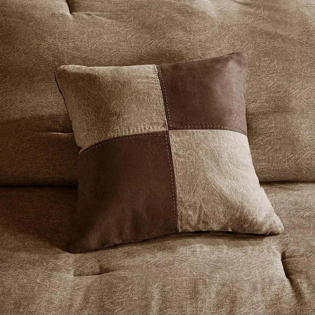 Boone 7 Piece Faux Suede Comforter Set by Madison Park - Gifts for You 'n Me