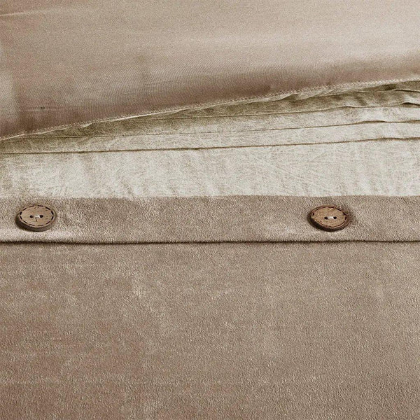 Boone 7 Piece Faux Suede Comforter Set by Madison Park - Gifts for You 'n Me