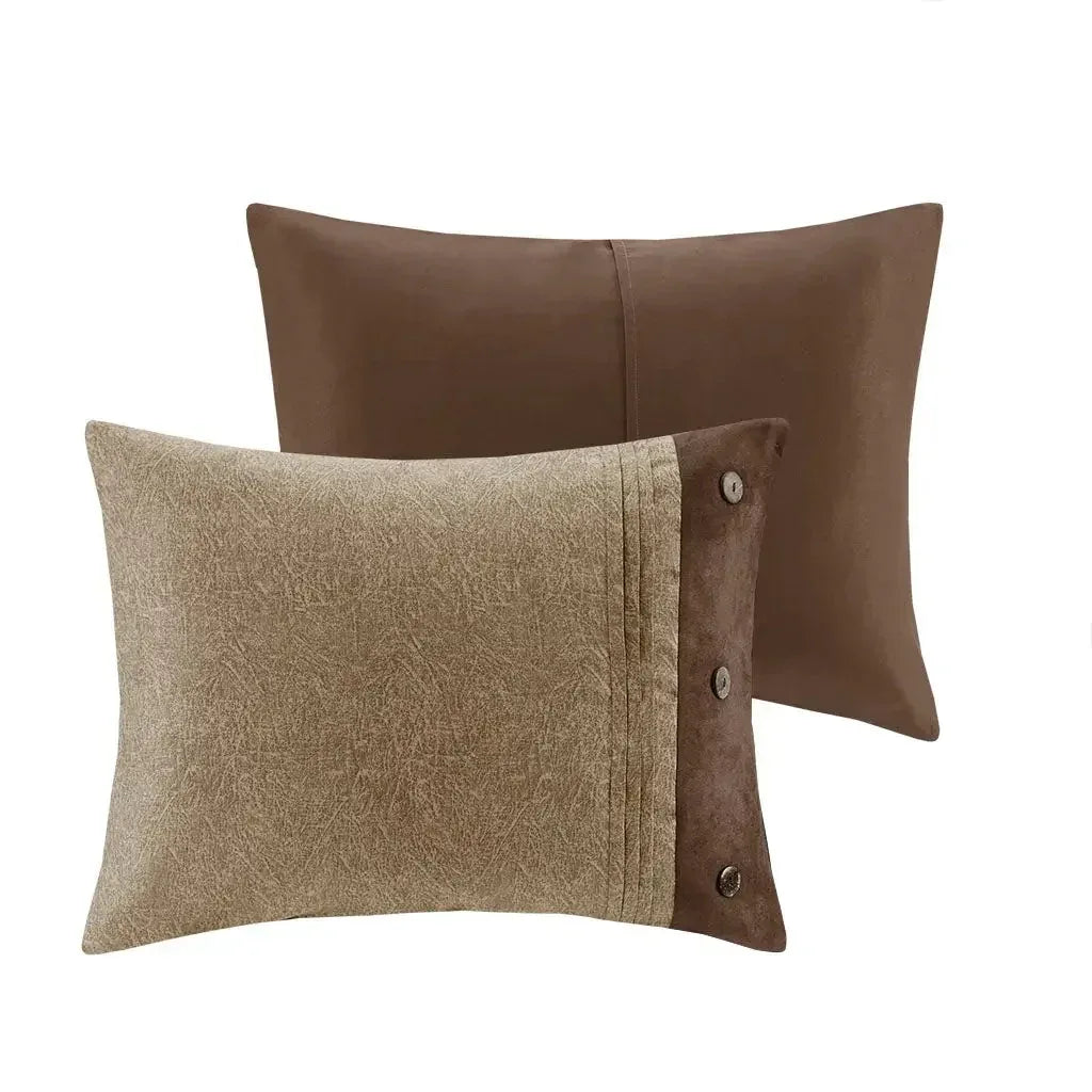 Boone 7 Piece Faux Suede Comforter Set by Madison Park - Gifts for You 'n Me