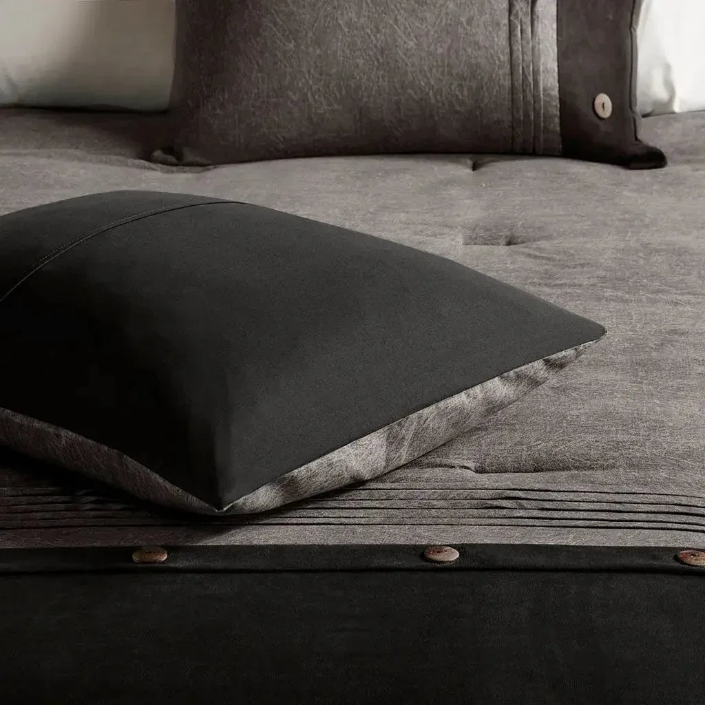 Boone 7 Piece Faux Suede Comforter Set by Madison Park - Gifts for You 'n Me