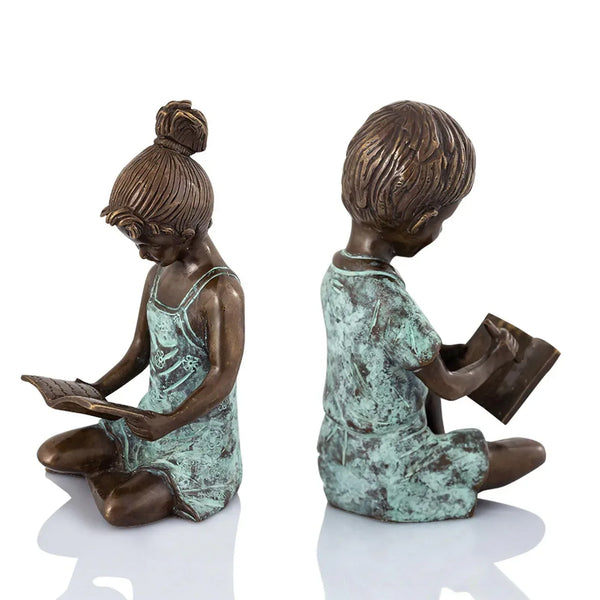 Boy & Girl Bookends Pair - Gifts for You 'n Me