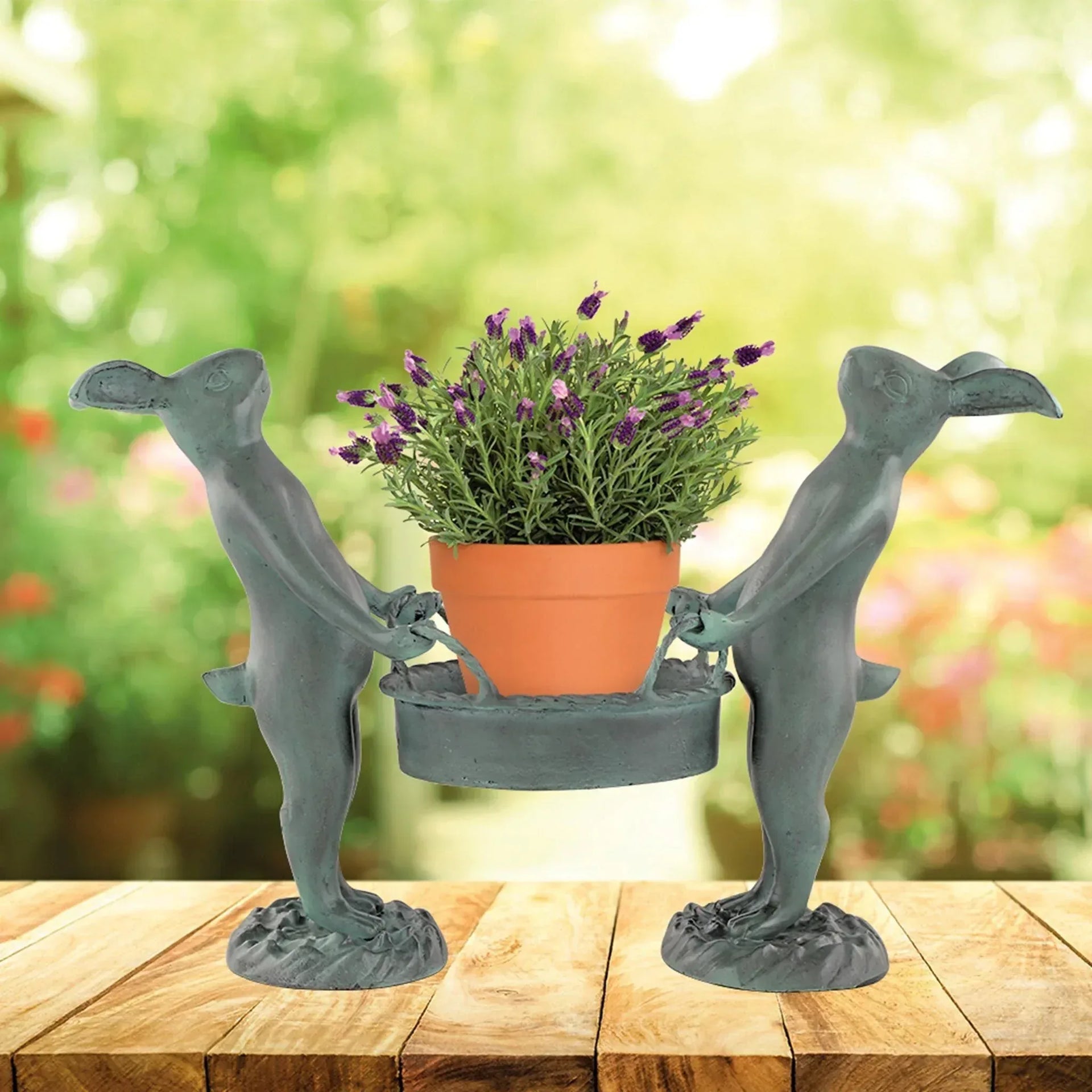 Bunny Gardeners Pot Holder - Gifts for You 'n Me