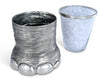 PEWTER ELEPHANT FOOT ICE BUCKET