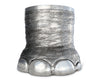 PEWTER ELEPHANT FOOT ICE BUCKET