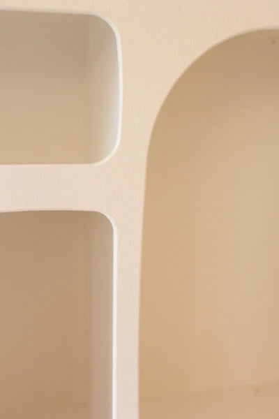 White Wood Console Table