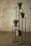 TALL MULTI-LEVEL IRON PEDESTALS