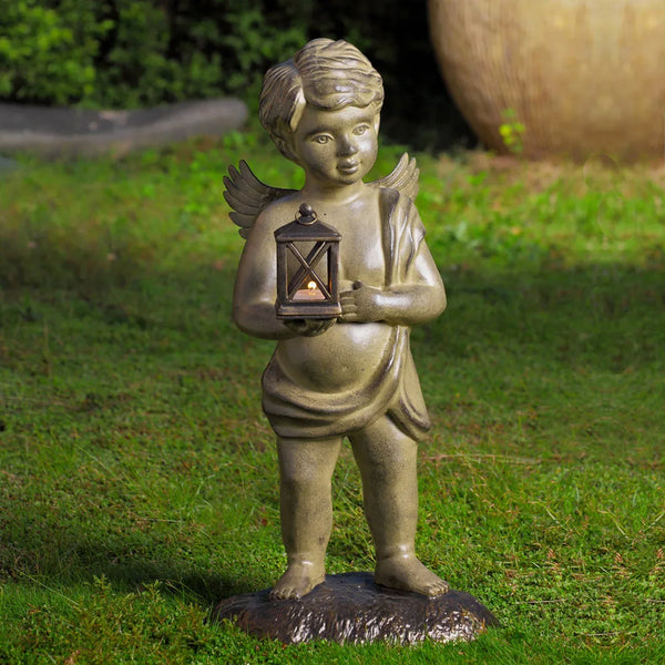 Cherub Garden Lantern - Gifts for You 'n Me
