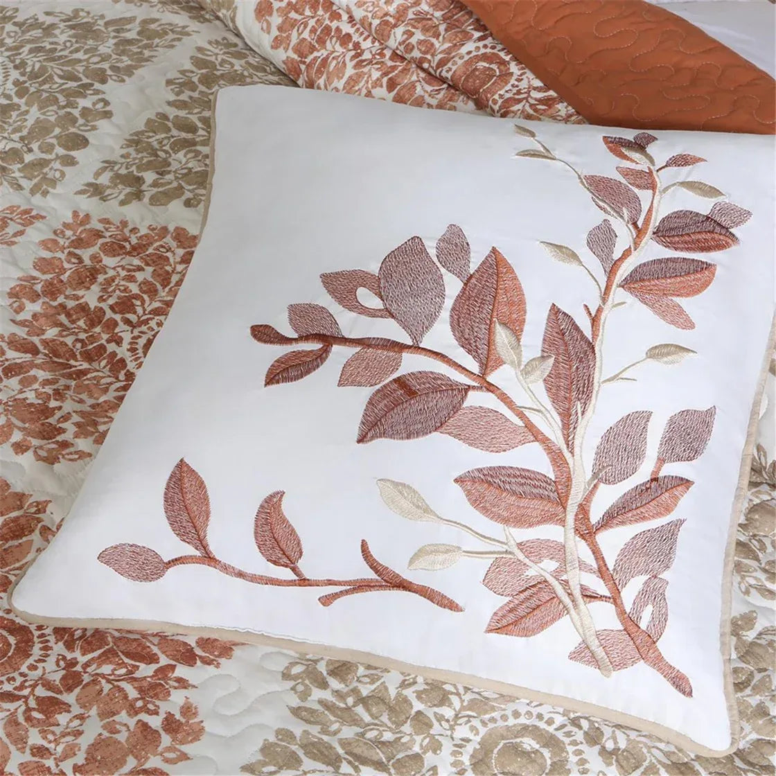 Claire 6 Piece Reversible Coverlet Set - Multi - Gifts for You 'n Me