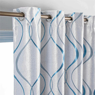 Curtain Panel Semi-Blackout Drapes -  Dolce Mela Odesa