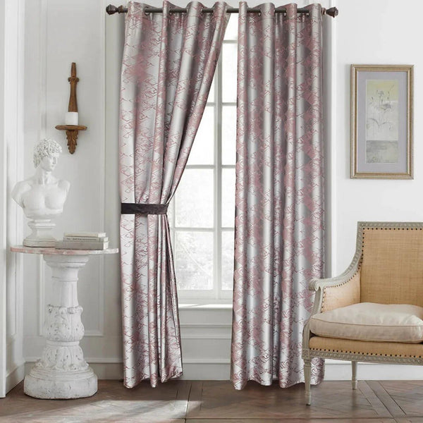 Curtain Panel Semi-Blackout Drapes, Dolce Mela Hollywood Window Treatments 58x98