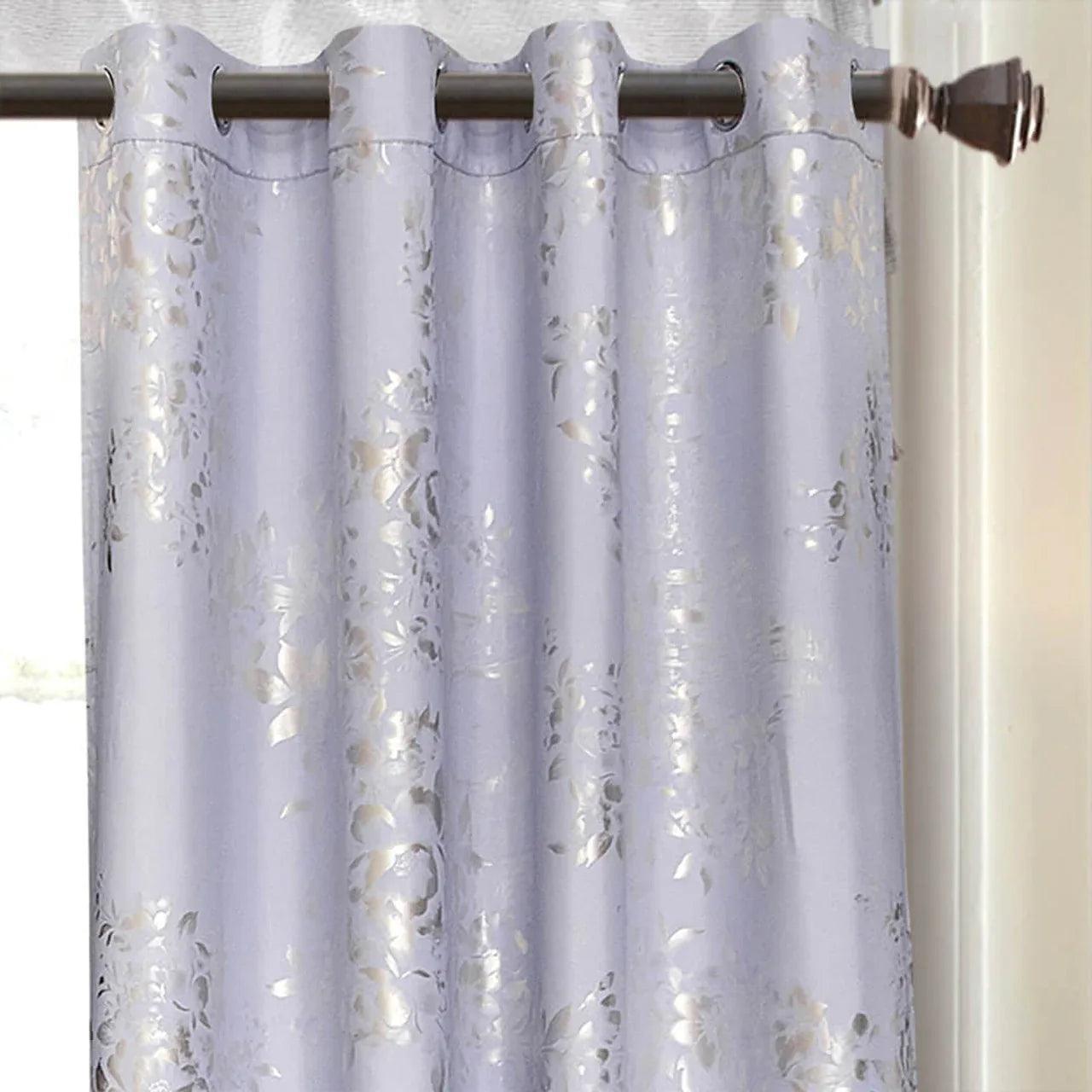 Curtain Panel Semi-Blackout Drapes, Dolce Mela Munich Window Treatments 58x98